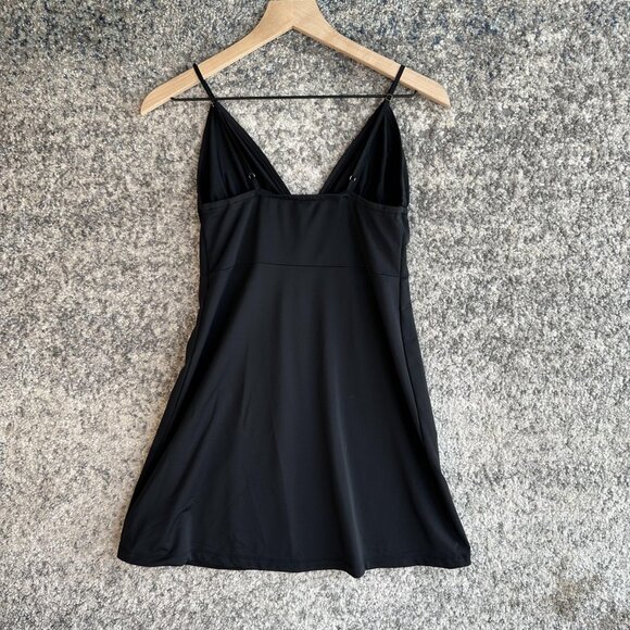 For Love & Lemons Dress Womens Small Black Mini Slip Stretch Nylon Spandex Party - Picture 6 of 6